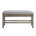 Steve Silver Grayson Storage Counter Bench in Driftwood