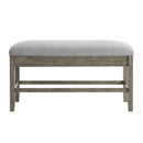 Steve Silver Grayson Storage Counter Bench in Driftwood