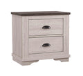 Crown Mark Furniture Coralee 2 Drawer Nightstand in White image