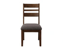 Steve Silver Stratford Side Chair in Walnut (Set of 2)