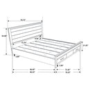 Woodmont Panel Platform Storage Bed