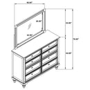 Andover Dresser with Mirror - Austin's Furniture Depot (Austin,TX)