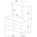 Cavelle Dresser with Mirror - Austin's Furniture Depot (Austin,TX)