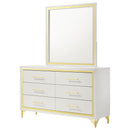 Lucia Dresser with Mirror - Austin's Furniture Depot (Austin,TX)