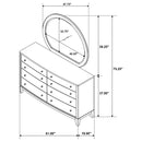 Granada Dresser with Mirror