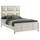 Olivia Panel Bed with LED Lighting - Austin's Furniture Depot (Austin,TX)