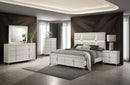 Olivia Panel Bed with LED Lighting - Austin's Furniture Depot (Austin,TX)