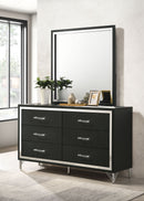 Lucia Dresser with Mirror - Austin's Furniture Depot (Austin,TX)