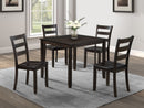 Durham - 5 Piece Dining Set - Espresso