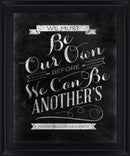 Chalked Whimsy - 28" x 34" Framed Wall Art