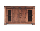 Parota 60" TV Stand w/4 Doors and Shelves