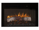 White Balam, Wall Unit with Electric Fireplace Insert