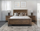 Natural Teca, King Bed
