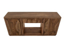 1 Drawer & 2 Door, TV Stand with Electric Fireplace Insert