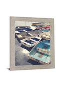 Dockside Drift - 28" x 34" Framed Wall Art