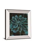 Boudoir I By Maja - Mirror Framed Print Wall Art - Blue