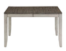Steve Silver Abacus Dining Table in Smoky Alabaster