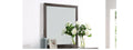 Steve Silver Broomfield Mirror in Walnut