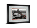 Boomerang By Aaron Reed - Framed Print Wall Art - Black
