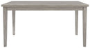 Parellen - Rectangular Dining Room Table - Gray