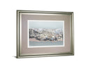 Terrain By Caroline Gold - Framed Print Wall Art - White