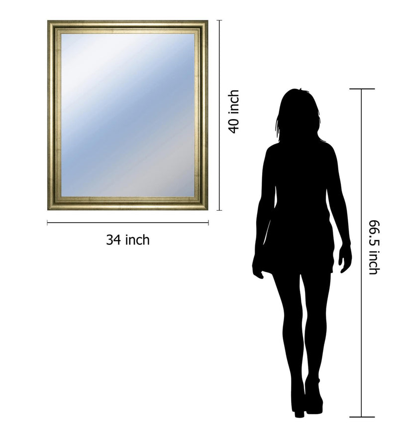 34x40 Decorative Framed Wall Mirror By Classy Art Promotional Mirror Frame
