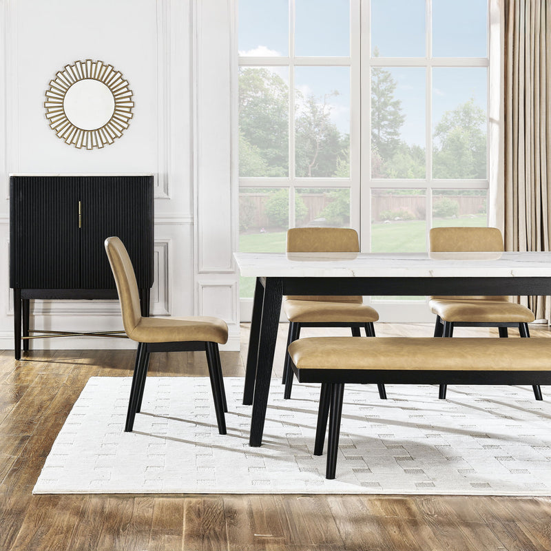 Vida Black - Dining Table Set