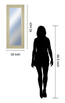 18x42 Decorative Framed Wall Mirror By Classy Art Promotional Mirror Frame