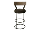 Xel-Ha - Upholstered Barstool - Dark Chocolate