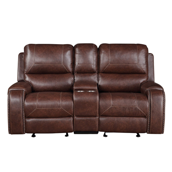 Keily - Manual Motion Glider Loveseat