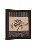 Muted Blossom Harmony - 28" x 34" Framed Wall Art