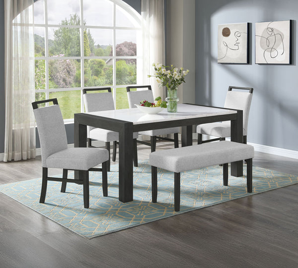 Jules - Side Chair (Set of 2) - Charcoal / Gray