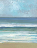 Gentle Waves II By Sally Swatland (Framed) - Blue