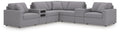 Modmax Balanced Sectional with Audio and Storage Consoles