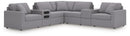 Modmax Balanced Sectional with Audio and Storage Consoles