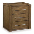 Marxmore - Three Drawer Night Stand - Brown - Austin's Furniture Depot (Austin,TX)