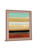 Amber Horizon - 28" x 34" Framed Wall Art