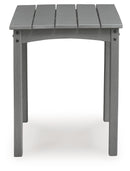 Cove Beach - Square End Table - Gray