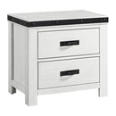 Wade - Youth 2-Drawer Nightstand - White