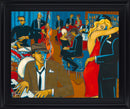 Jazz Lounge Serenade - 28" x 34" Framed Wall Art