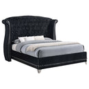 Barzini Wingback Platform Bed - Austin's Furniture Depot (Austin,TX)