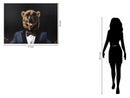 Bear In Suit (Large) - Black