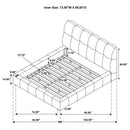 Nollet Panel Platform Bed - Austin's Furniture Depot (Austin,TX)