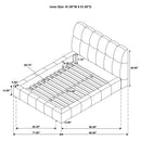 Nollet Panel Platform Bed - Austin's Furniture Depot (Austin,TX)