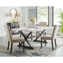Lexi - 5 Piece Dining Set (Table And Four Chairs) - White