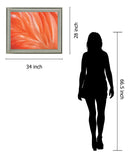 Citrus Plumage - 28" x 34" Framed Wall Art