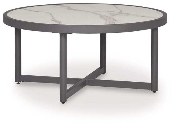 Ocean Beach - Round Cocktail Table - Gray