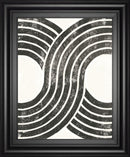 Over The Rainbow BW II By Moira Hershey - Framed Print Wall Art - White