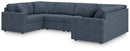 Modmax - 6-Piece Sectional - Fabric - Ink