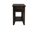 Teak - Chairside Table - Oil Black